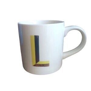 Opalhouse Stoneware Initial L Mug